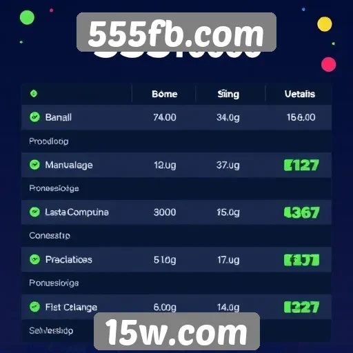 Comparativo de bônus e promoções do 555fb.com